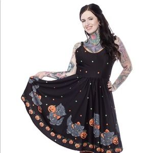 Sourpuss Feline Spooky dress 3X